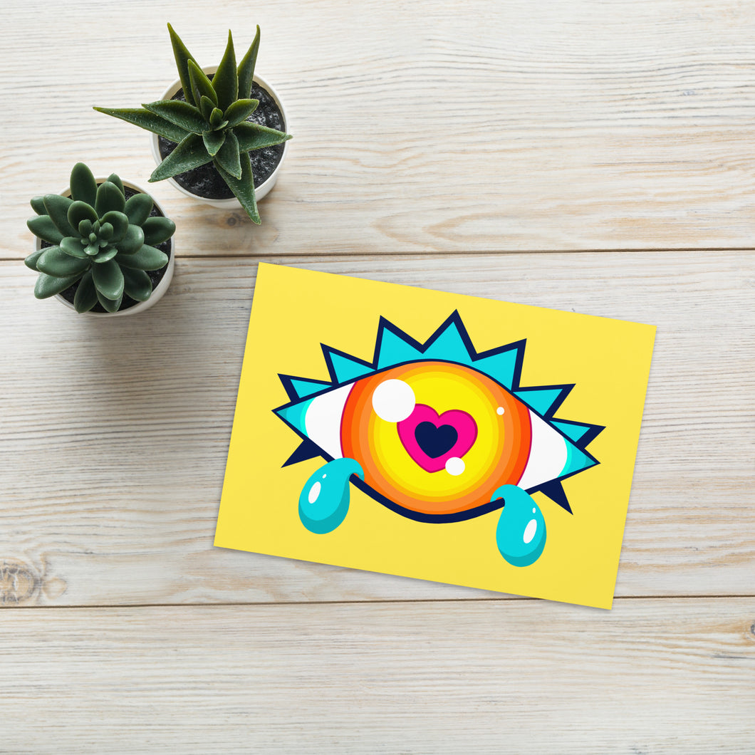 Eye of the Beholder Greeting card