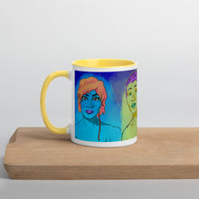 Load image into Gallery viewer, Muses Mug with Color Inside
